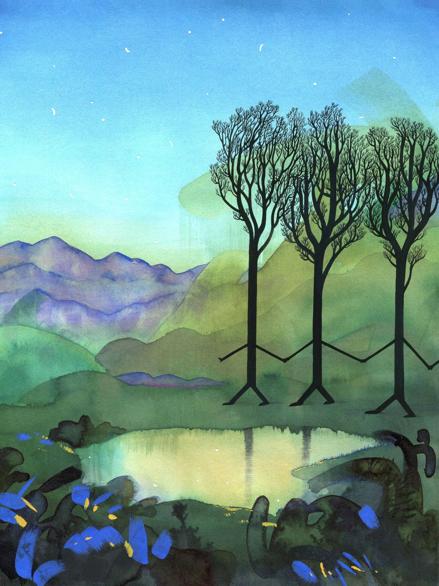 Celina guine la ronde des arbres